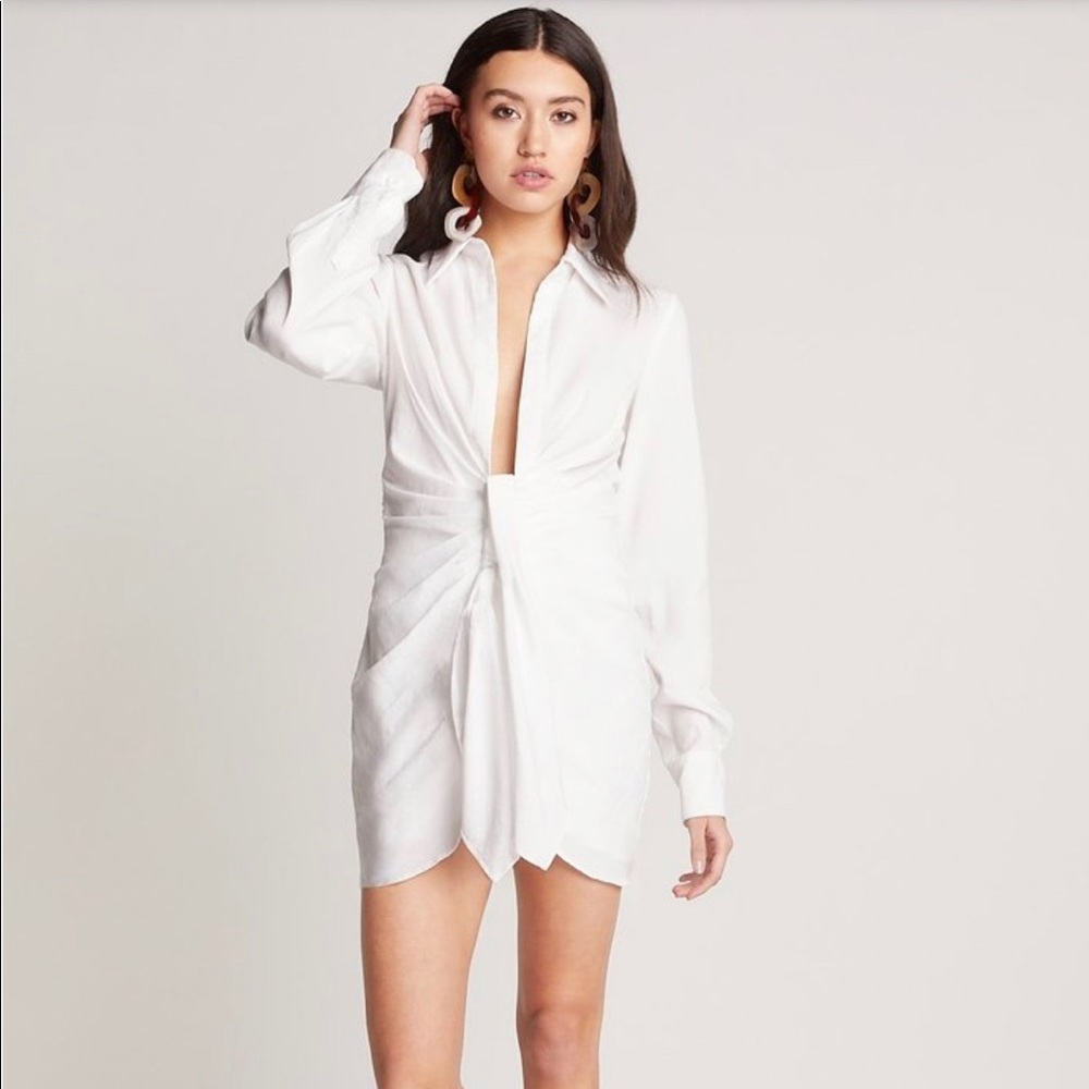 COPY - Choosy White Shirtdress